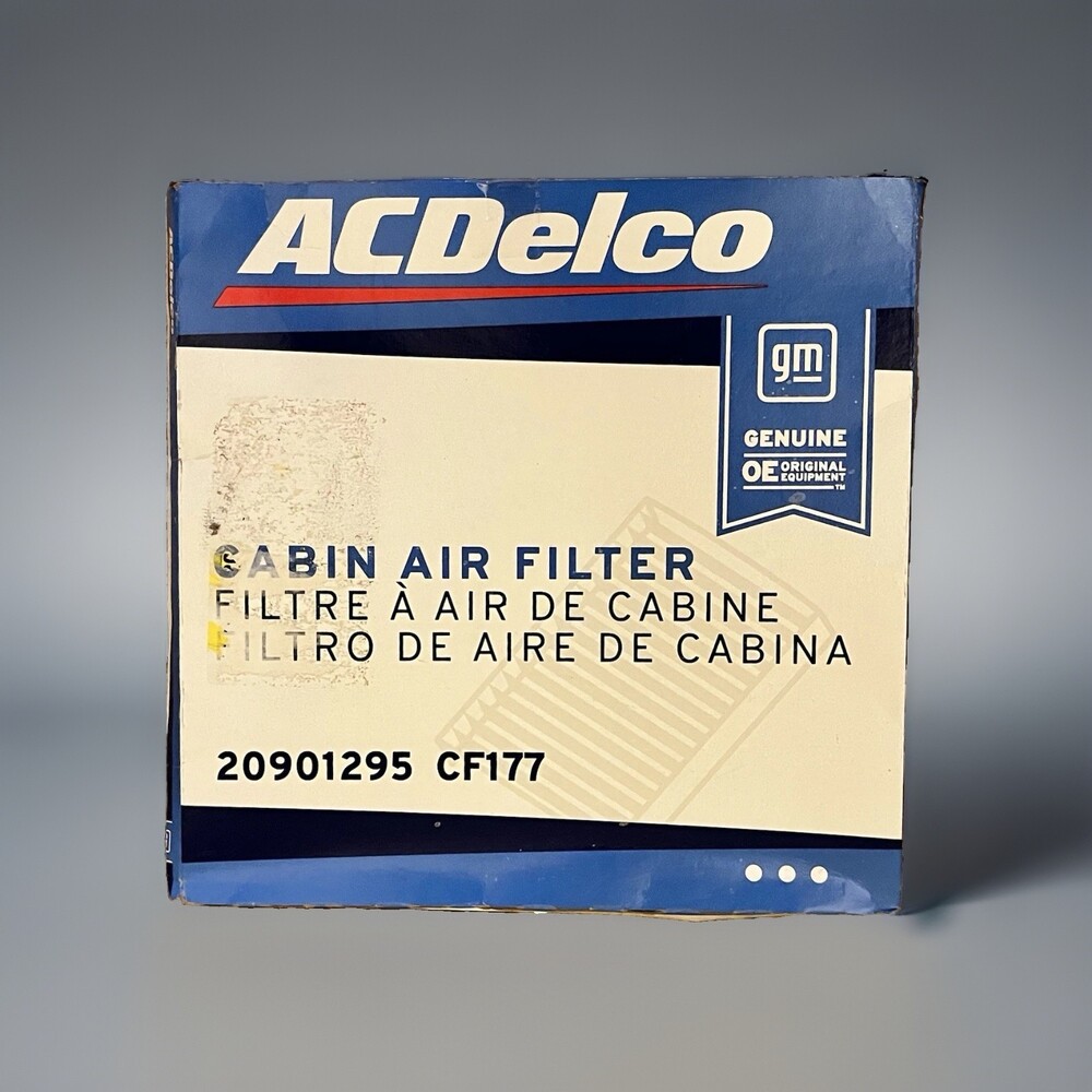 ACDelco GM Original Equipment Air Cabin Filter CF177  20901295